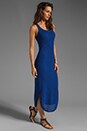 view 3 of 6 Circle Mesh Racerback Maxi Dress in Sapphire