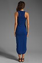 view 4 of 6 Circle Mesh Racerback Maxi Dress in Sapphire