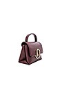 view 3 of 6 Alix Mini Top Handle Satchel in Bordeaux