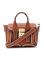 view 1 of 5 Pashli Nano Satchel in Cognac