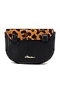 view 2 of 5 Pashli Mini Saddle Belt Bag in Leopard