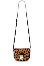 view 5 of 5 Pashli Mini Saddle Belt Bag in Leopard