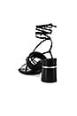 view 3 of 5 Drum Strappy Heel in Black