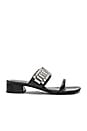 view 1 of 5 Drum Watch Strap Sandal in Black