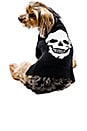 view 1 of 4 JERSEY PERRO SKULL in Black & Ivory Skull