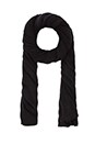 view 2 of 3 Skull Cashmere Linus Scarf in Black