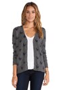 view 1 of 4 Multi Dexter Cardigan in Charcoal & Navy