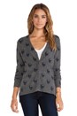 view 2 of 4 Multi Dexter Cardigan in Charcoal & Navy