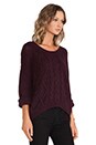 view 2 of 3 Tao Sweater in Pinot