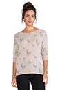 view 1 of 3 MULTI DEXTER CREW 스웨터 in Sable & Heather Grey