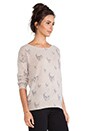 view 2 of 3 MULTI DEXTER CREW 스웨터 in Sable & Heather Grey
