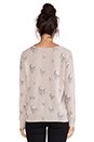 view 3 of 3 MULTI DEXTER CREW 스웨터 in Sable & Heather Grey