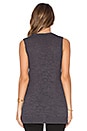 view 3 of 3 PULL SANS MANCHES ILONA in Charcoal
