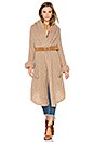 view 2 of 4 x Rocky Barnes Stella Hooded Cardigan in Camel