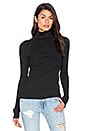 view 1 of 4 Chi Cashmere Turtleneck Sweater in Black