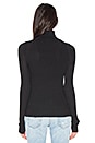 view 3 of 4 Chi Cashmere Turtleneck Sweater in Black