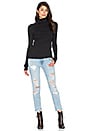 view 4 of 4 Chi Cashmere Turtleneck Sweater in Black