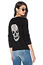 view 1 of 5 Raj Cashmere Skull Sweater in Black
