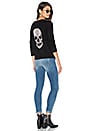 view 5 of 5 Raj Cashmere Skull Sweater in Black