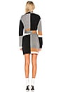 view 4 of 4 Daniela Cardigan in Heather Grey & Multi