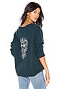 view 1 of 5 Kateryna Sweater in Kelp & Chalk Skull