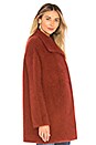 view 2 of 4 Elsie Coat in Mahogany