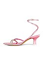 view 5 of 5 Maui Sandal in Satin Pink