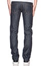 view 3 of 4 Slim Tapered Denim in Indigo Selvedge in Raw Indigo Selvedge