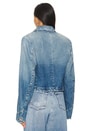 view 3 of 4 Mary Crop Jacket in Blue Shades