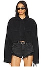 view 1 of 4 Amelia Crop Pocket Jacket in Cliff