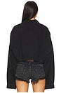 view 3 of 4 Amelia Crop Pocket Jacket in Cliff