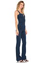 view 2 of 3 Zip Front Flare Jumpsuit in Hall
