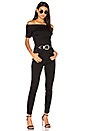 view 1 of 3 Off Shoulder Jumpsuit in Noir