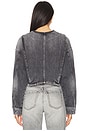 view 3 of 4 Gabrielle Top in Ultimate Grey
