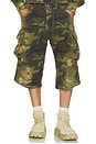 view 4 of 5 Bermuda Camo Shorts in Washed Camouflage