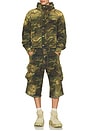 view 5 of 5 Bermuda Camo Shorts in Washed Camouflage