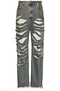 view 1 of 7 Big Daddy Denim Jeans in Blue & Brown Sugar