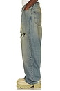 view 2 of 5 Big Daddy Denim Pants in Japanese Vintage Washed Blue