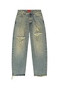 view 5 of 5 Big Daddy Denim Pants in Japanese Vintage Washed Blue