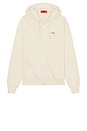 view 1 of 5 Zip Up Hoodie in Tea Washing