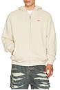 view 4 of 5 Zip Up Hoodie in Tea Washing
