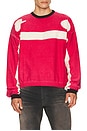 view 3 of 4 Soccer Knit Sweater in Red & Vintage Dying