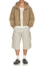 view 3 of 5 BLOUSON in White & Blue