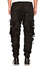 view 3 of 5 Twill Cargo Pant in Black