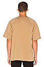 view 3 of 4 Fourtwofour Raglan Tee in Camel