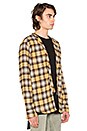 view 2 of 5 Flannel Throwover Shirt in Yellow Plaid