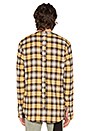 view 3 of 5 Flannel Throwover Shirt in Yellow Plaid