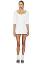 view 4 of 4 The Minimalist Dress in White