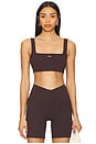view 1 of 4 The Square Sports Bra in Espresso