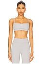 view 1 of 4 The Micro Sports Bra in Heather Grey